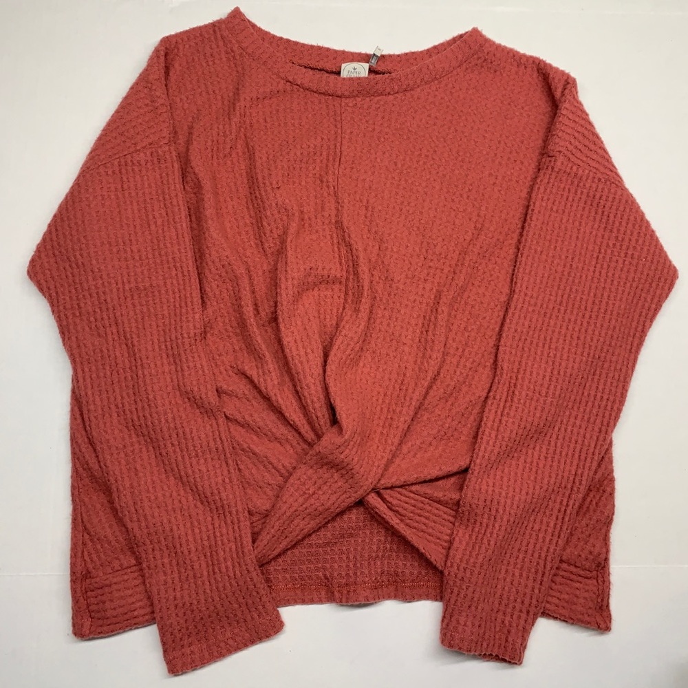 Pale maroon sweater